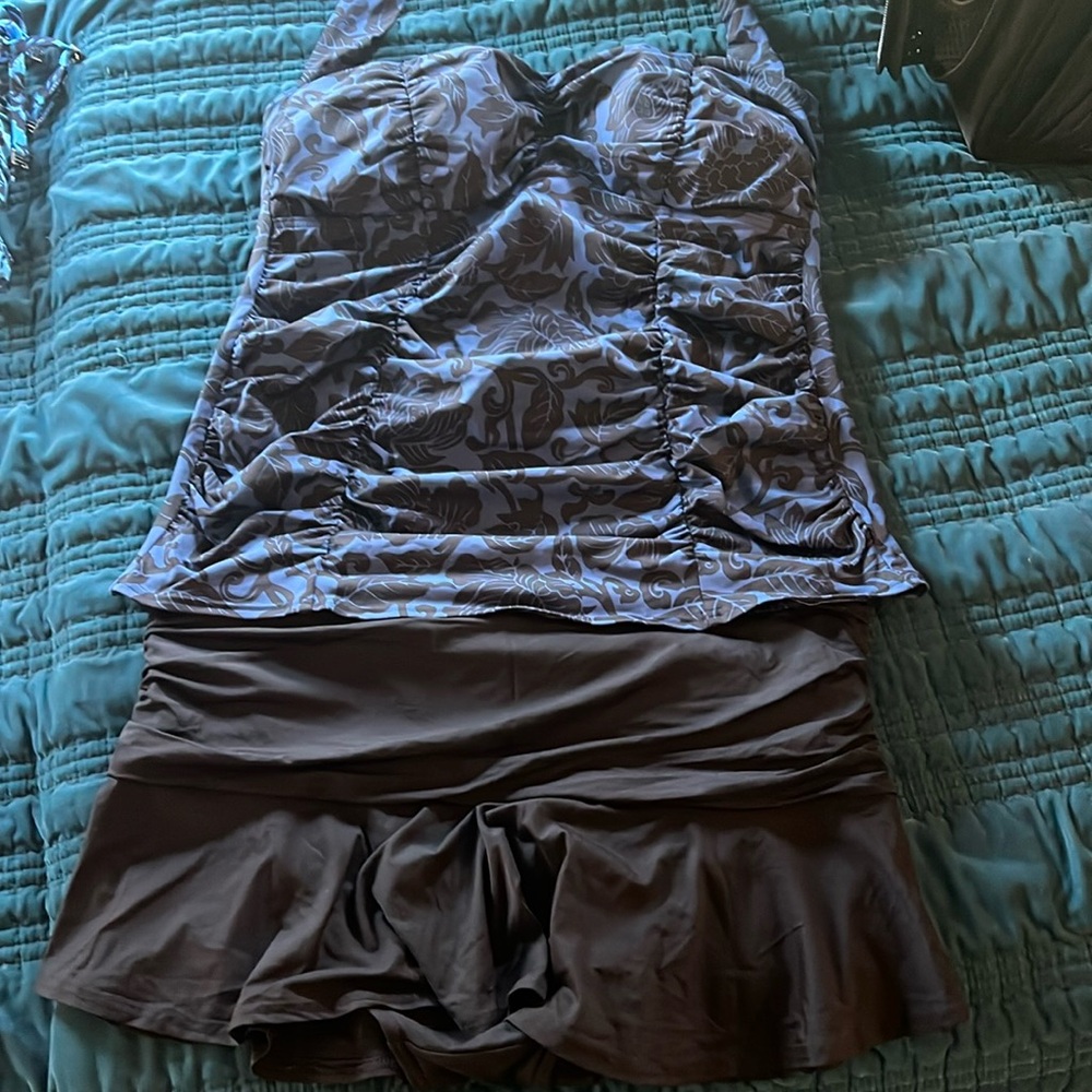 Lands End Swimsuit - 2 piece